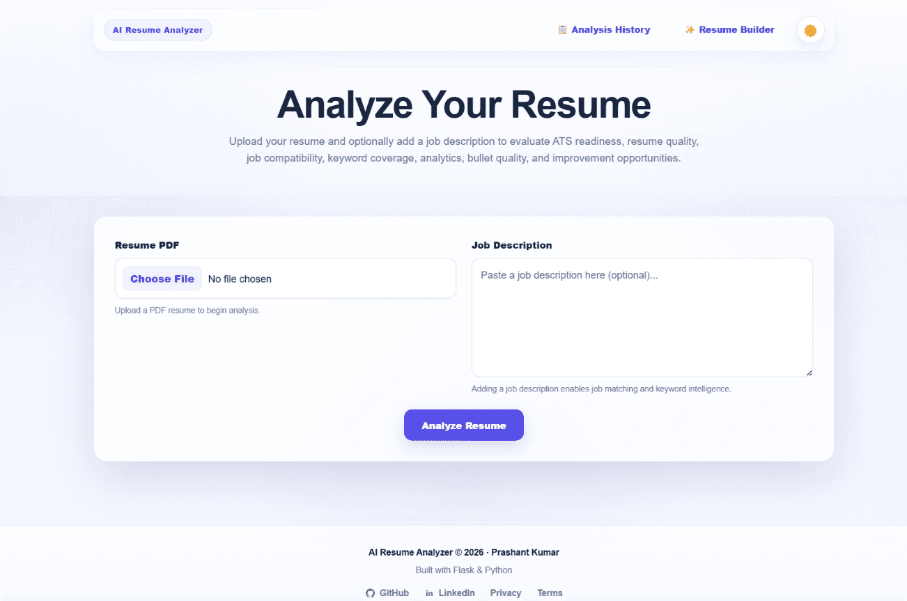 AI Resume Analyzer